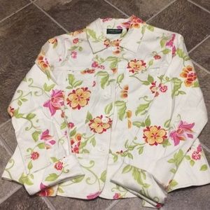 Lemon Grass Floral jacket